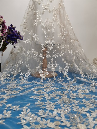 Bridal lace fabric